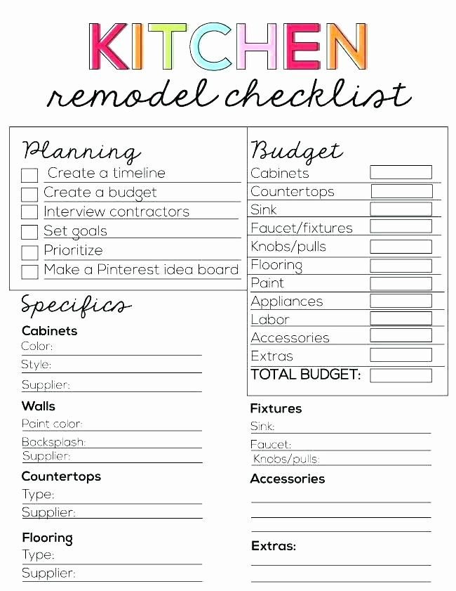 Kitchen Renovation Timeline